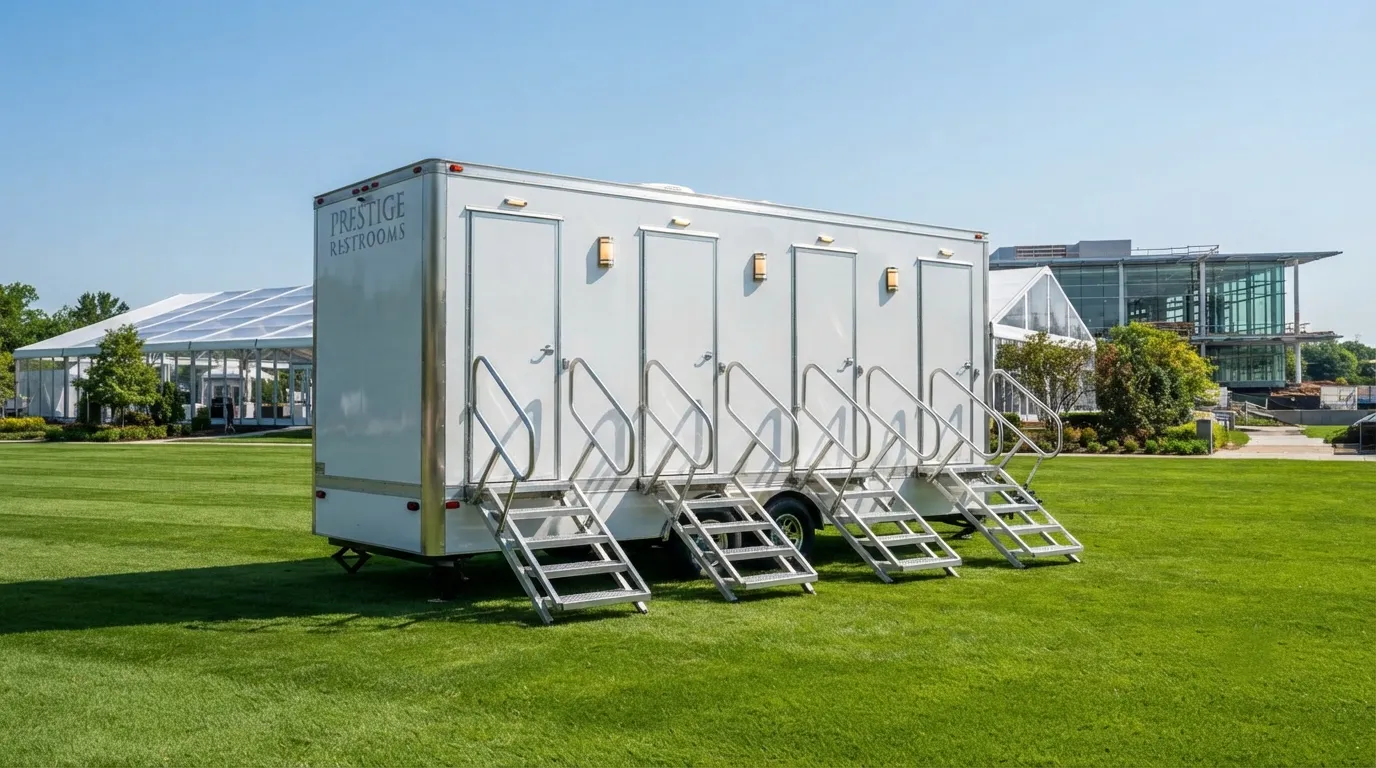 4 Stall Restroom Trailer in San Marcos, TX