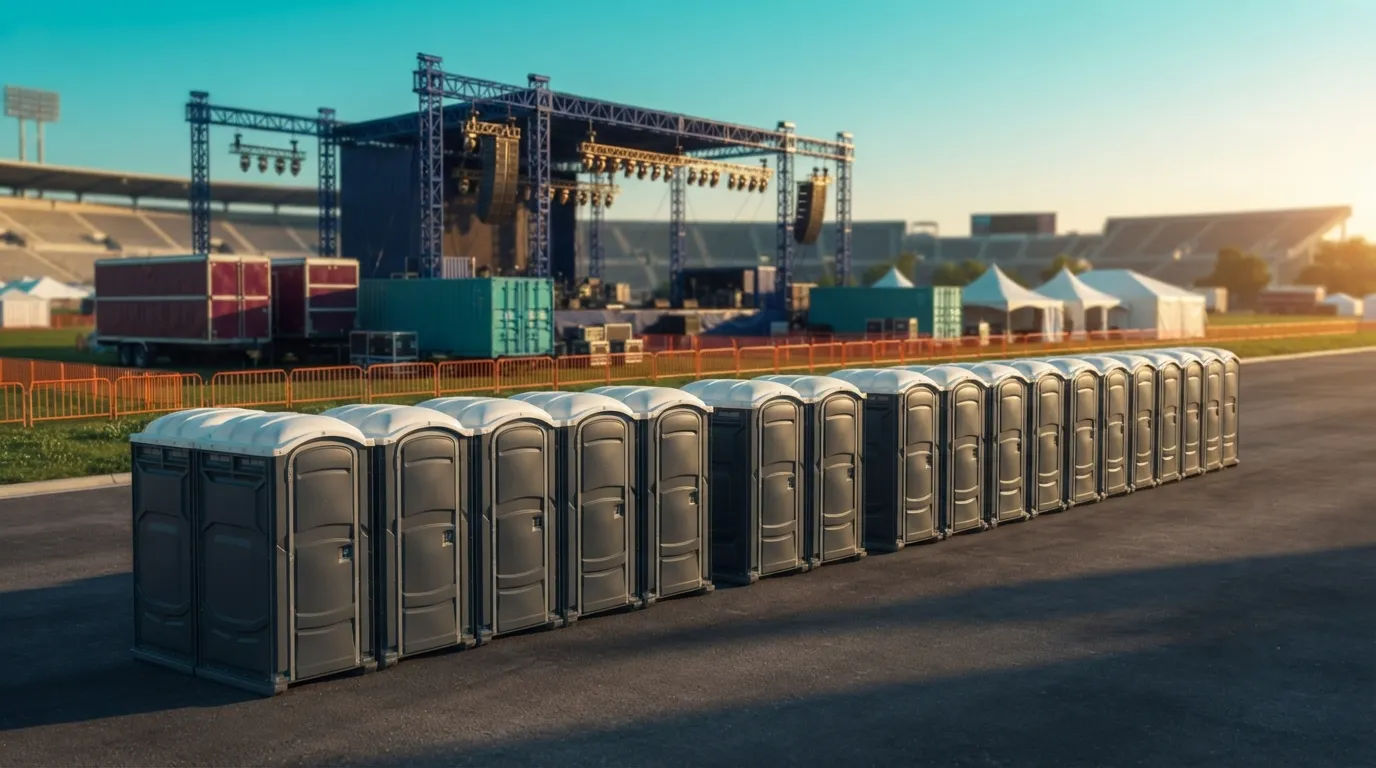 Concert Restroom Rental in San Marcos, TX