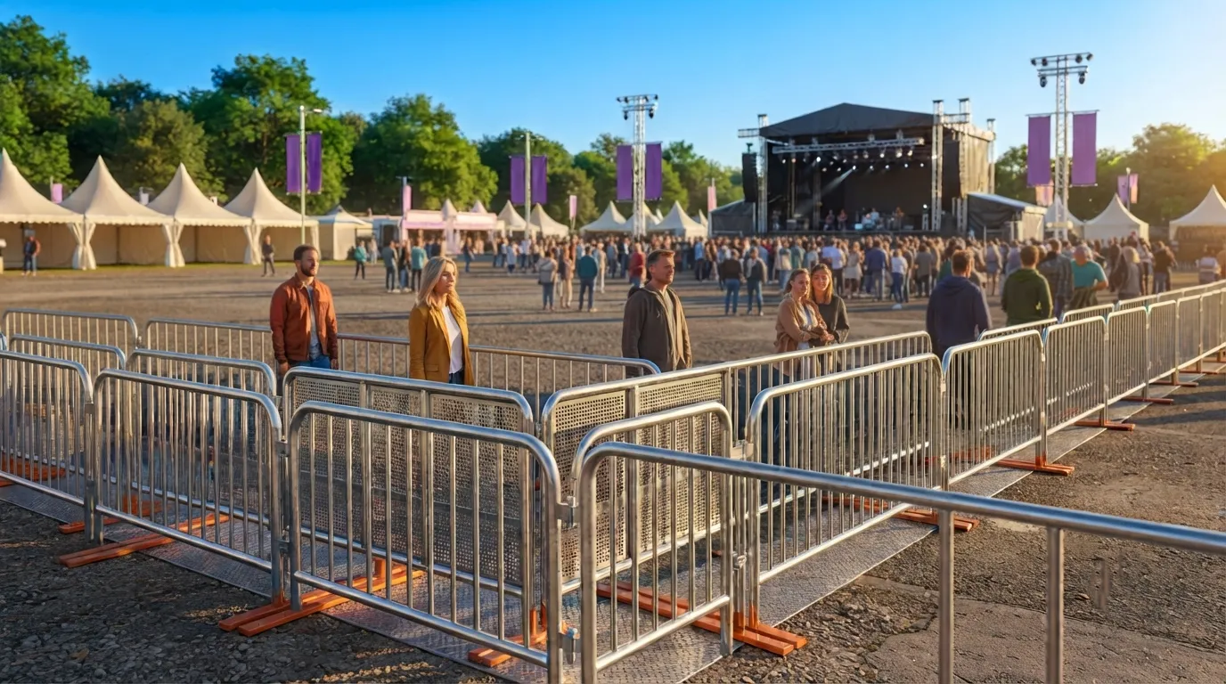 Crowd Control Barrier Rental in San Marcos, TX