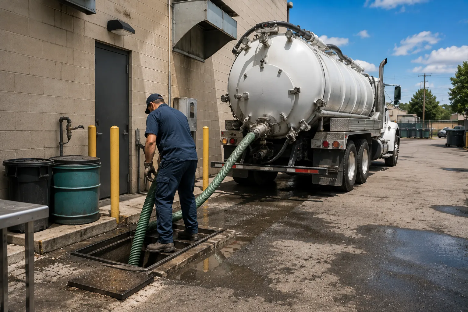 Grease Trap Pumping in San Marcos, TX