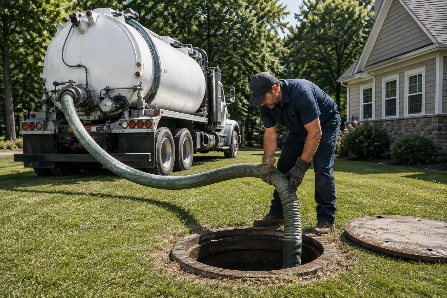Septic Tank Cleaning in San Marcos, TX